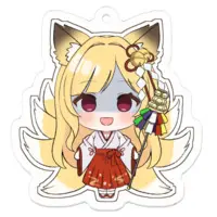 Tsukimiya Mai - Key Chain - Acrylic Key Chain - VTuber Size-50 x 50 (mm)