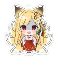 Tsukimiya Mai - Key Chain - Acrylic Key Chain - VTuber Size-70 x 70 (mm)