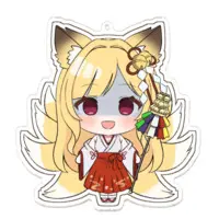Tsukimiya Mai - Key Chain - Acrylic Key Chain - VTuber Size-100 x 100 (mm)