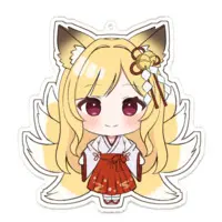 Tsukimiya Mai - Key Chain - Acrylic Key Chain - VTuber Size-100 x 100 (mm)