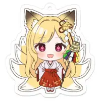 Tsukimiya Mai - Key Chain - Acrylic Key Chain - VTuber Size-50 x 50 (mm)