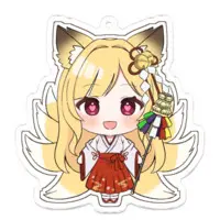 Tsukimiya Mai - Key Chain - Acrylic Key Chain - VTuber Size-70 x 70 (mm)