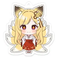 Tsukimiya Mai - Key Chain - Acrylic Key Chain - VTuber Size-50 x 50 (mm)