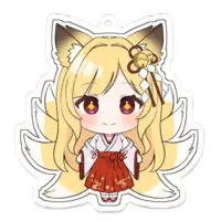 Tsukimiya Mai - Key Chain - Acrylic Key Chain - VTuber Size-70 x 70 (mm)