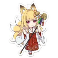 Tsukimiya Mai - Key Chain - Acrylic Key Chain - VTuber Size-70 x 70 (mm)