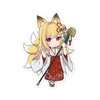 Tsukimiya Mai - Stickers - VTuber Size-100 x 100 (mm)