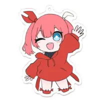 Mochishio Kani - Key Chain - Acrylic Key Chain - VTuber Size-70 x 70 (mm)