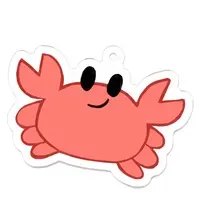 Mochishio Kani - Acrylic Key Chain - Key Chain - VTuber