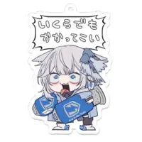酒白レイ - Key Chain - Acrylic Key Chain - VTuber Size-70 x 70 (mm)