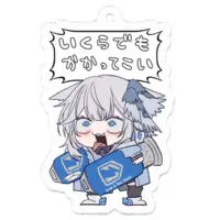 酒白レイ - Key Chain - Acrylic Key Chain - VTuber Size-50 x 50 (mm)