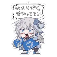 酒白レイ - Key Chain - Acrylic Key Chain - VTuber Size-100 x 100 (mm)