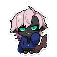 Suisui Mezame - Key Chain - Acrylic Key Chain - VTuber Size-70 x 70 (mm)