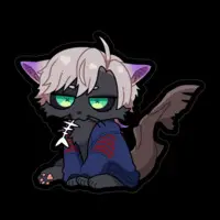 Suisui Mezame - Stickers - VTuber Size-100 x 100 (mm)