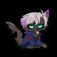 Suisui Mezame - Stickers - VTuber Size-100 x 100 (mm)