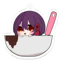 Kaburagi Noel - Key Chain - Acrylic Key Chain - VTuber Size-50 x 50 (mm)