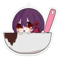 Kaburagi Noel - Key Chain - Acrylic Key Chain - VTuber Size-70 x 70 (mm)