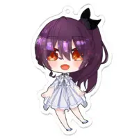 Kaburagi Noel - Key Chain - Acrylic Key Chain - VTuber Size-70 x 70 (mm)
