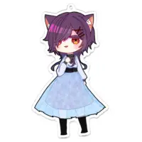 Kaburagi Noel - Key Chain - Acrylic Key Chain - VTuber Size-100 x 100 (mm)