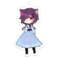Kaburagi Noel - Key Chain - Acrylic Key Chain - VTuber Size-50 x 50 (mm)