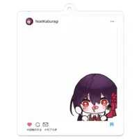 Kaburagi Noel - Key Chain - Acrylic Key Chain - VTuber Size-70 x 70 (mm)