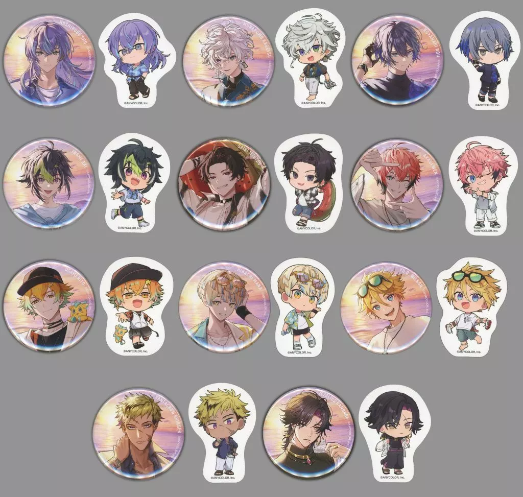 Krisis - Kuji Square - Stickers - Badge (全11種セット 缶バッジ