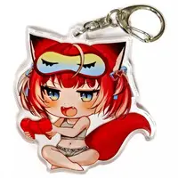 Akami Karubi - Acrylic Key Chain - Sleep Shade - Key Chain - VTuber