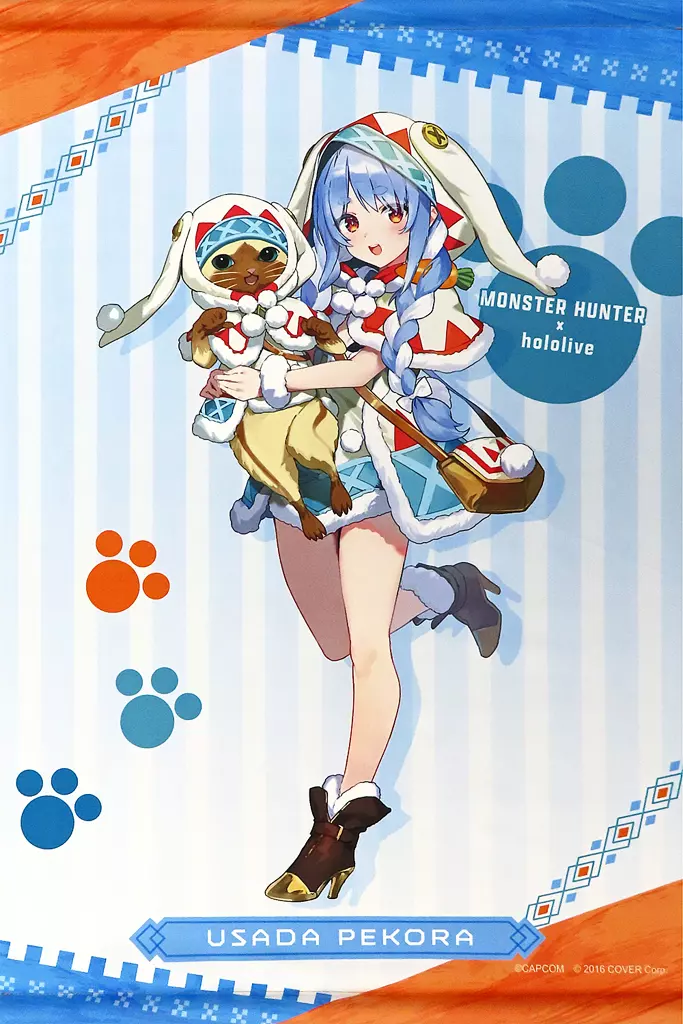 Usada Pekora - Monster Hunter x Hololive - Tapestry - hololive