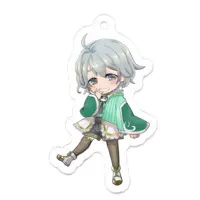 Bluey (Character) - Key Chain - Acrylic Key Chain - VTuber Size-50 x 50 (mm)