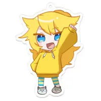 エランド - Key Chain - Acrylic Key Chain - VTuber Size-7cm