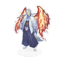 銀桜 - Acrylic stand (【Vtuber】銀桜の立ち絵アクリルフィギュア【百花繚乱プロジェクト】 覚醒銀桜のアクリルフィギュア - 160x160mm)