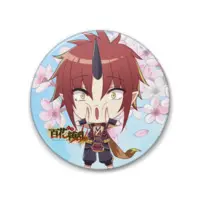 銀桜 - Badge (【Vtuber】百花繚乱のカワイイSD缶バッジ【オリジナルグッズ】 紅葉の缶バッジ - 88mm)