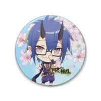 銀桜 - Badge (【Vtuber】百花繚乱のカワイイSD缶バッジ【オリジナルグッズ】 青葉の缶バッジ - 88mm)