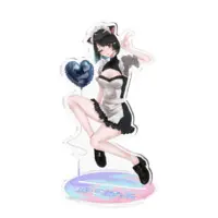 Kaineko Hafu - Acrylic stand - VTuber Size-100x100mm