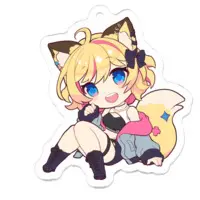Iroha Tsumami - Key Chain - Acrylic Key Chain - VTuber Size-50 x 50 (mm)