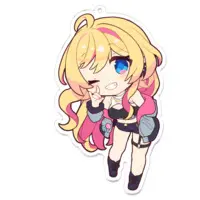 Iroha Tsumami - Key Chain - Acrylic Key Chain - VTuber Size-100 x 100 (mm)