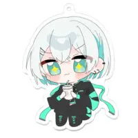 Sakuran - Acrylic Key Chain - Key Chain - VTuber Size-70 x 70 (mm)