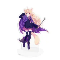 Shizukiya Kuroa - Acrylic stand - VTuber Size-100x100mm