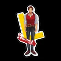 レナードおじさん - Stickers - VTuber Size-100 x 100 (mm)