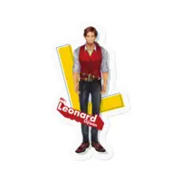 レナードおじさん - Stickers - VTuber Size-100 x 100 (mm)