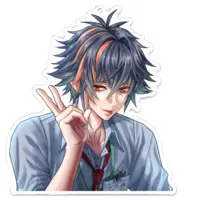 Oogami Kaede - Key Chain - Acrylic Key Chain - VTuber Size-100 x 100 (mm)