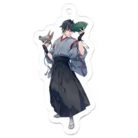 Oogami Kaede - Key Chain - Acrylic Key Chain - VTuber Size-50 x 50 (mm)