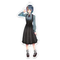 Oogami Kaede - Key Chain - Acrylic Key Chain - VTuber Size-100 x 100 (mm)