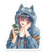 Oogami Kaede - Key Chain - Acrylic Key Chain - VTuber Size-50 x 50 (mm)