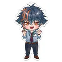 Oogami Kaede - Key Chain - Acrylic Key Chain - VTuber Size-100 x 100 (mm)