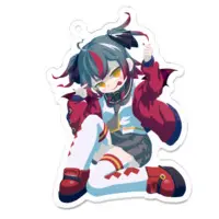 Narumiya Runa - Key Chain - Acrylic Key Chain - VTuber Size-70 x 70 (mm)