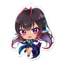 Malstrøm - Key Chain - Acrylic Key Chain - VTuber Size-70 x 70 (mm)