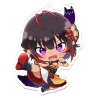 Malstrøm - Key Chain - Acrylic Key Chain - VTuber Size-70 x 70 (mm)