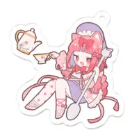 Nekomiya Nei - Key Chain - Acrylic Key Chain - VTuber Size-50 x 50 (mm)