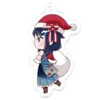 Shikiori Aoha - Key Chain - Acrylic Key Chain - VTuber Size-50 x 50 (mm)