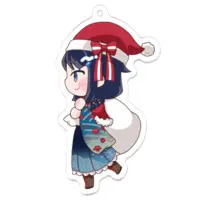 Shikiori Aoha - Key Chain - Acrylic Key Chain - VTuber Size-70 x 70 (mm)